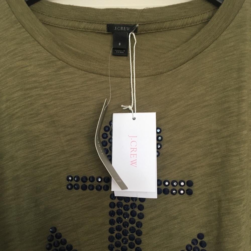 J. Crew Embellished anchor T-shirt - Picture 6 of 8